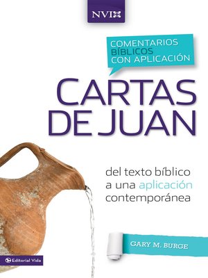 cover image of Comentario bíblico con aplicación NVI Cartas de Juan